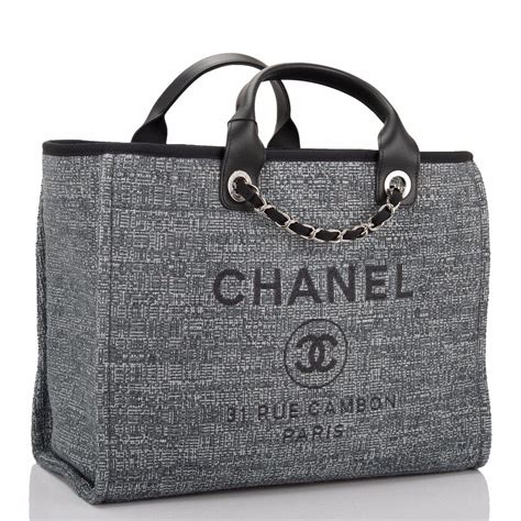 chanel deauville medium|chanel deauville tote large size.